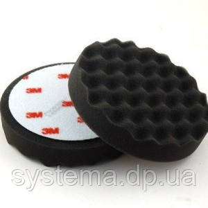 3M 09378 Perfect-It™- III - Чорний поролоновий полірувальний круг, багаторазовий, д. 150 мм