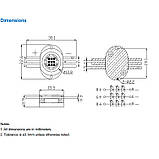 LED діод 10w RGB для світлових приладів, фото 3