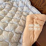 Ковдра Євро на холофайбері "АРДА" Розмір 195*215 см Ковдра наповнювач холофайбер. Стьобана ковдра, фото 2