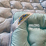 Ковдра Євро на холофайбері "АРДА" Розмір 195*215 см Ковдра наповнювач холофайбер. Стьобана ковдра, фото 3