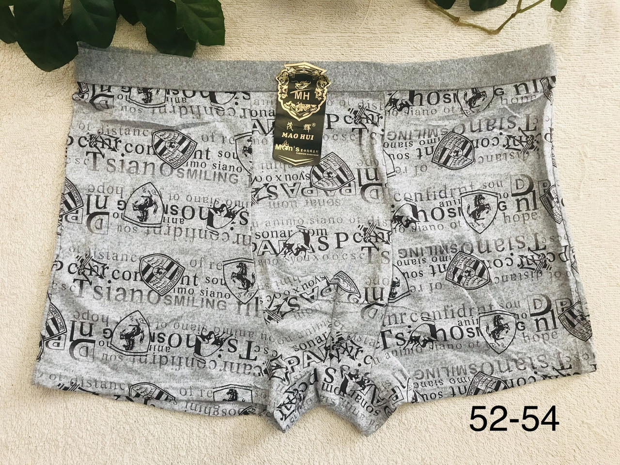 Труси чоловічі з написами 8 x