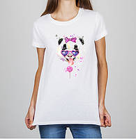 Женская футболка с принтом Панда Push IT