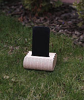 Музыкальная подставка под телефон Подставка для смартфона из дерева Держатель для смартфона Амплифер