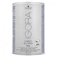 IGORA Vario Blond Plus Беспылевой порошок, осветление до 7 уровней (голубой) 450 гр