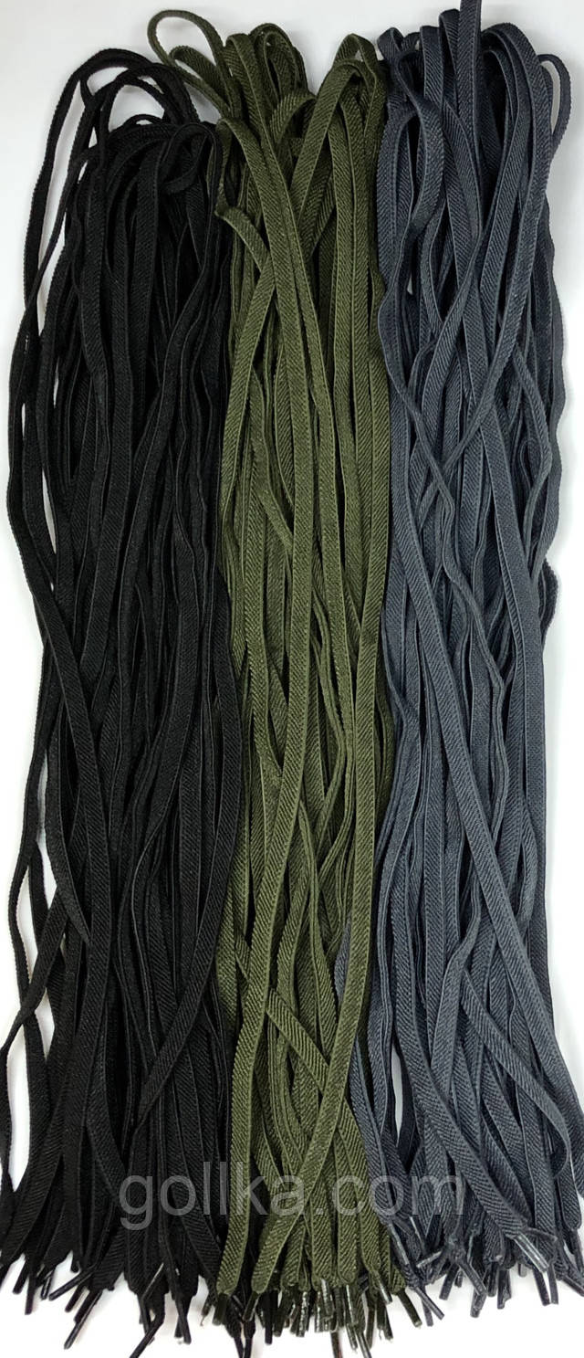 Гумові шнурки плоскі Шнурки плоскі гумові