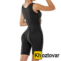 Неопреновый комбинезон для похудения Neoprene Slimming Suit S, Черный