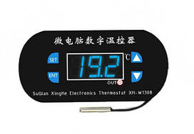 Терморегулятор XH-W1308 цифровий, від-50 до + 110, 220 V / 12 V 10 A