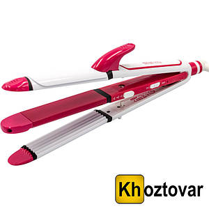 Плойка для волосся 3в1 Gemei GM 2921