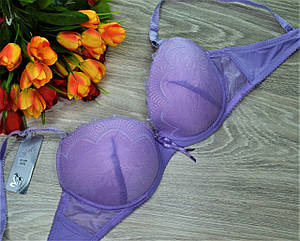 Бюстгальтер Weiyesi 80С бузковий (99128)