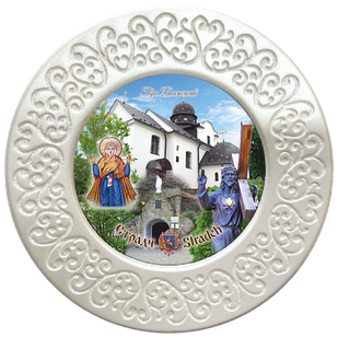 Тарілка полікерамічна діаметром 12см Страдч-"Гора Блаженств"