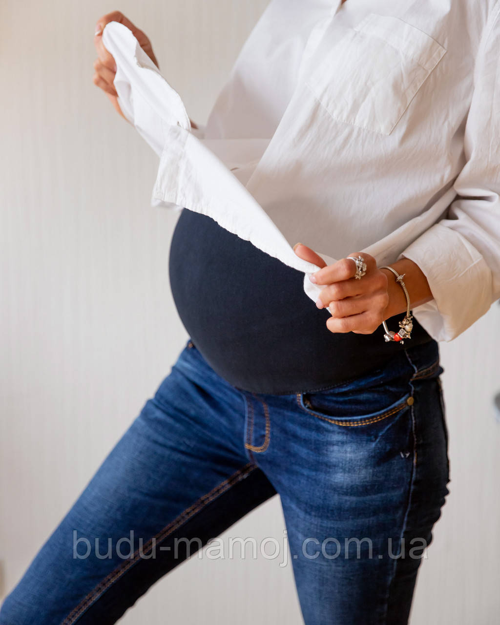 Утеплені джинси для вагітних відмінна модель