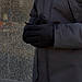 Куртка парку чоловіча зимова тепла якісна чорна Arctic + рукавички в подарунок, фото 6