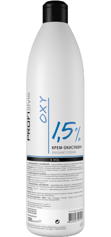 Крем-окислювач OXI 1,5% PROFIStyle (1000 мл)