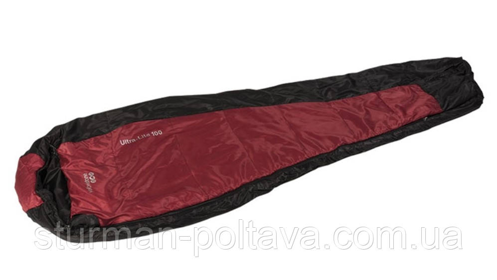 Спальний мішок Yellowstone Ultra-Light 100“, rot/schwarz (Mil-tec) Німеччина