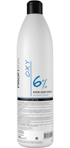 Крем-окислювач OXI 6% PROFIStyle (1000 мл)