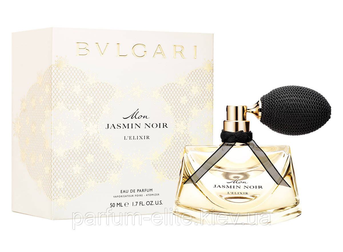 Жіноча парфумована вода Bvlgari Mon Jasmin Noir L'Elixir 50ml