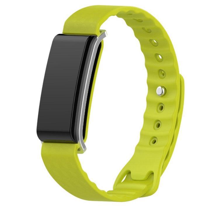 Силіконовий ремінець Primo для фітнес-браслета Huawei Color Band A2 ( AW61 ) - Lime