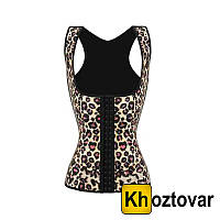 Утягивающий корсет для похудения на бретельках "Leopard" Sculpting Clothes NY-02