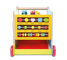 Ходунки каталка для дітей Розвивальний кубик EcoToys, фото 3
