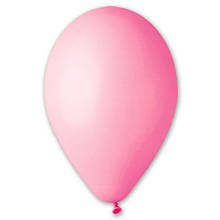 Повітряна куля без малюнка 8 см рожевий