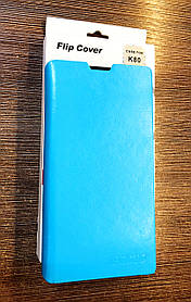Чохол-книжка на телефон Lenovo K80 блакитного кольору