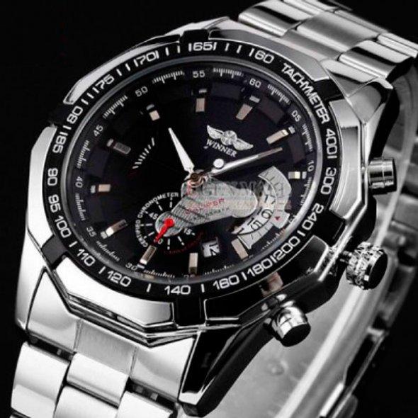 Чоловічий наручний годинник Winner Titanium, фото 1