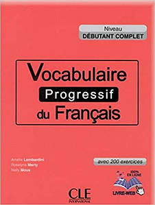 Vocabulaire Progr du Franc Debut Complet Livre + CD audio (посібник)
