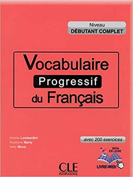 Vocabulaire Progr du Franc Debut Complet Livre + CD audio