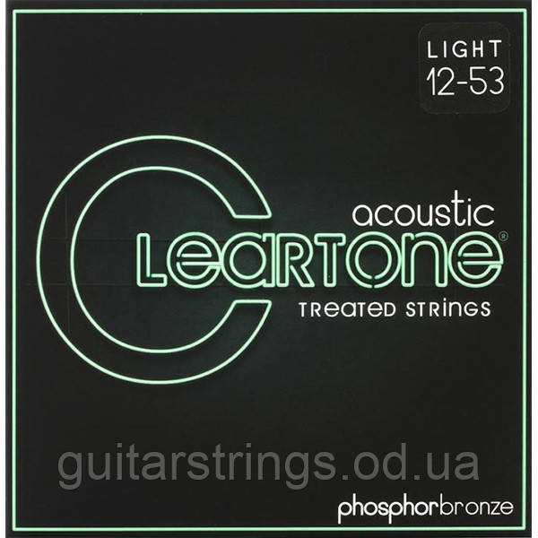 Струны Cleartone 7412 Light 12-53 Phosphor Bronze