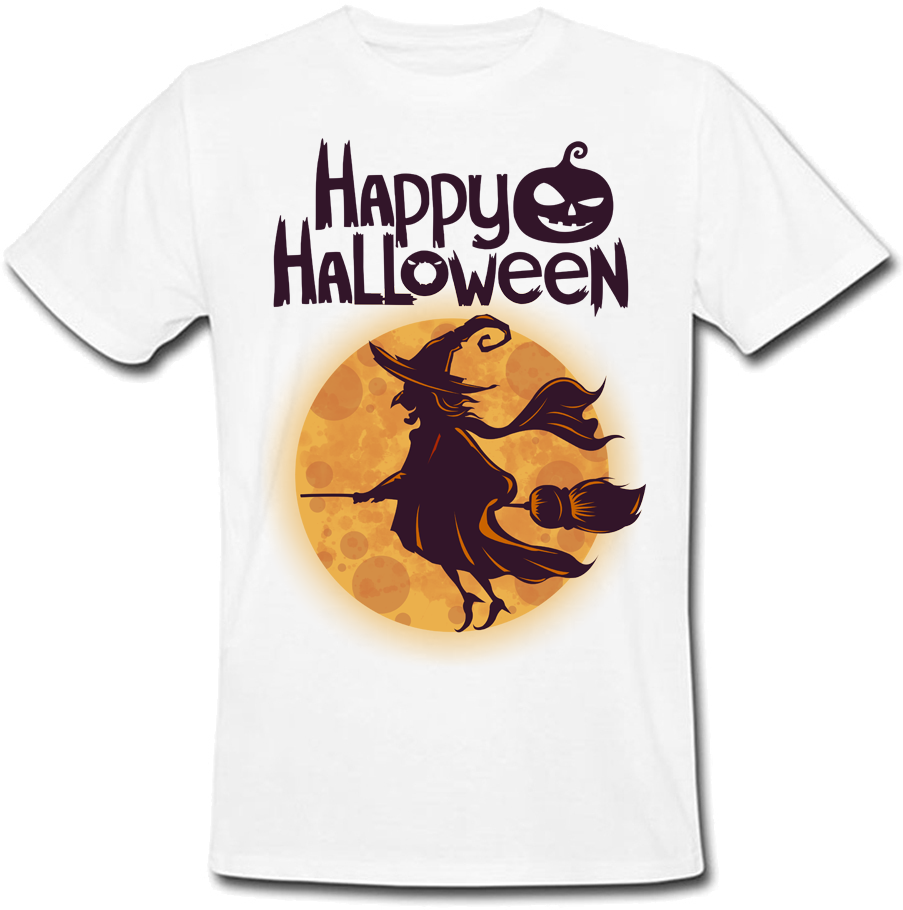 Футболка Happy Halloween (біла)