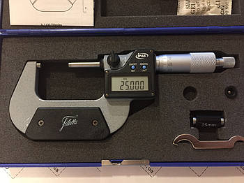 Мікрометр гладкий цифровий IP65 тип МКЦ 50-75 0,001 SCHUT (Німеччина)