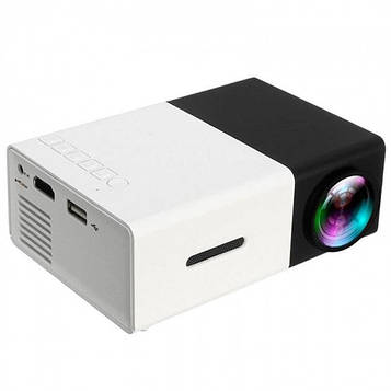 Проектор з динаміком Led Projector YG300 (Black-White)