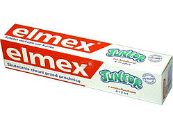 Дитяча зубна паста «Elmex Junior» — 75 мл