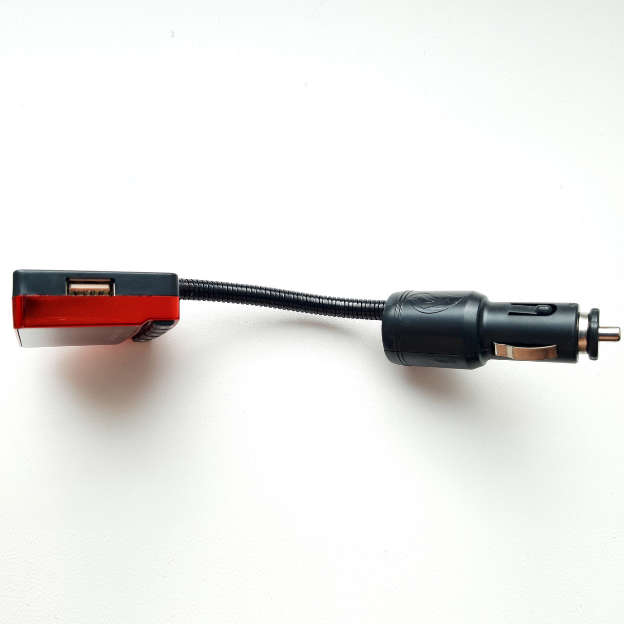 Автомобильный модулятор-fm трансмиттер 856 (USB, micro SD, MP3) Black Red - фото 2 - id-p1056991018