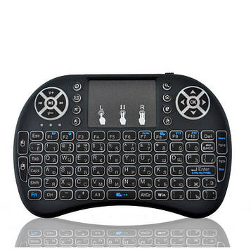 Безпровідна міні клавіатура пульт для ТВ "Mini Keyboard UKB 500" (Black)