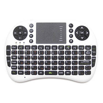 Безпровідна міні клавіатура пульт для ТВ "Mini Keyboard UKB 500" (White)