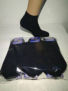 Шкарпетки чоловічі махрові укорочені "Black short 3" 27-29 р. (Зимові) Варос