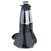 Набір з 6 кухонних приладів з підставкою Joseph Joseph ELEVATE сірий (10525)