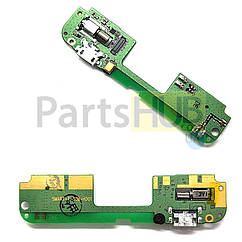 Шлейф Lenovo S8 S898, з роз'ємом зарядки, з мікрофоном, з вібродзвінком - нижня плата
