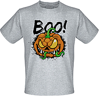 Футболка Halloween - Boo! (меланж)