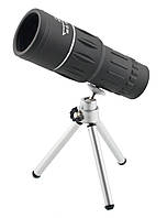 Монокуляр Bushnell 16x52 с чехлом и треногой Black (4_766038252)