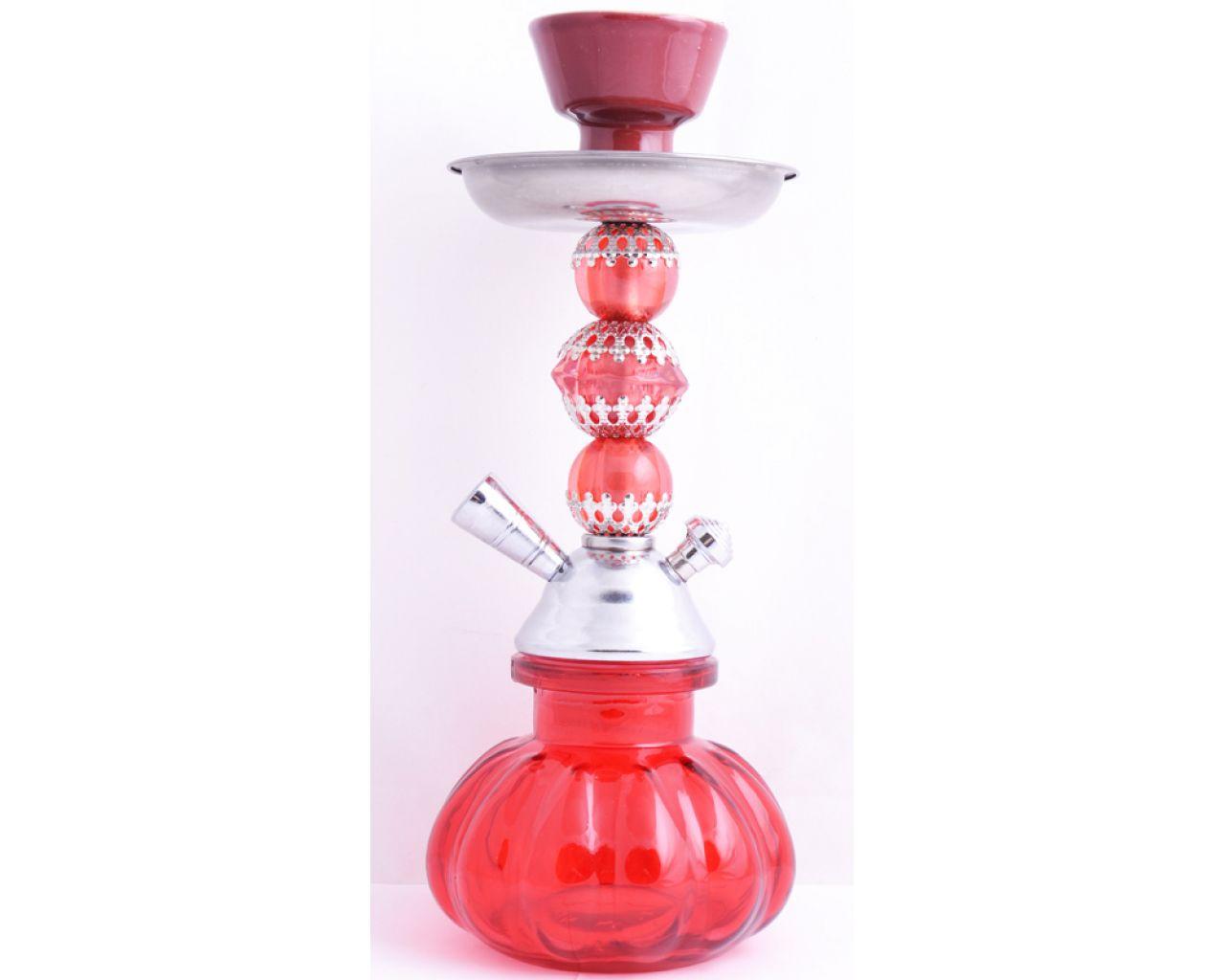 Кальян на одну персону (26 см) червоний