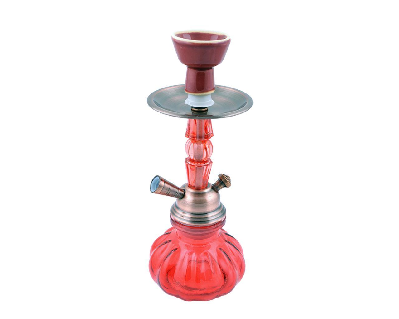 Кальян на одну персону (29 см) Червоний