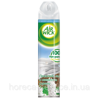 Аерозольний освіжувач повітря Air Wick прохолода льону і свіжість бузку 240 мл.