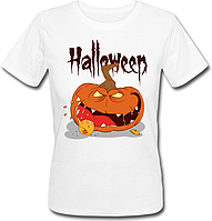 Женская футболка Halloween (белая)