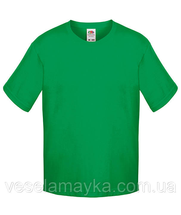 Зелена дитяча футболка Преміум, фото 1
