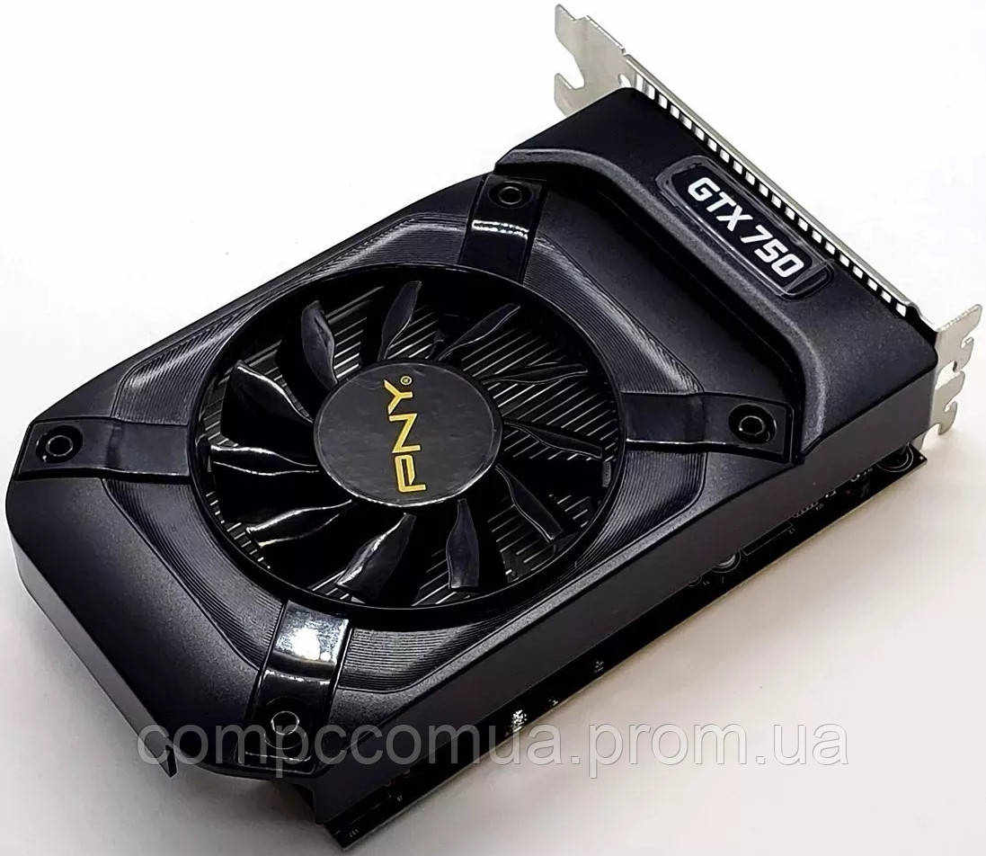 PNY GeForce GTX 750 1Gb/GDDR5/128bit/DVI/miniHDMI - фото 5 - id-p1057198188