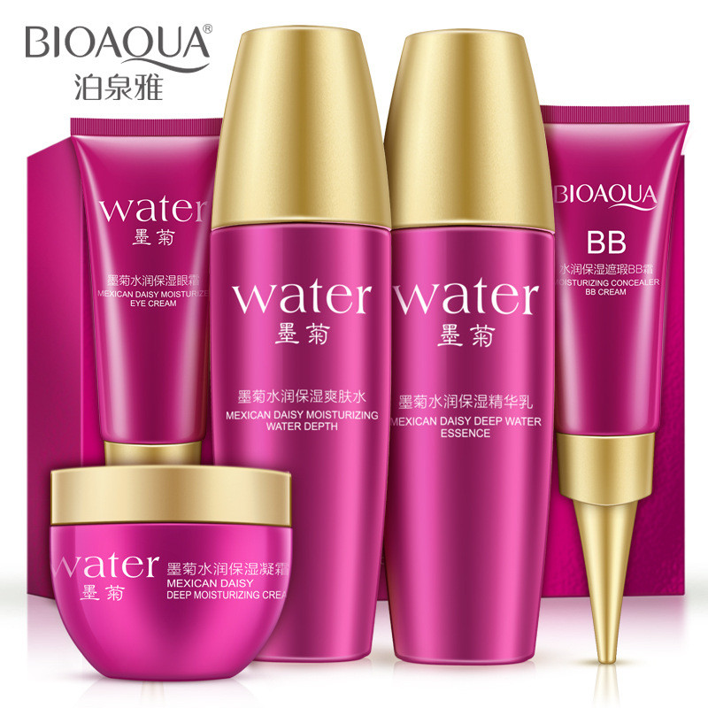 Дорожній набір подарунковий з екстрактом хризантеми BIOAQUA Water Mexican Daisy