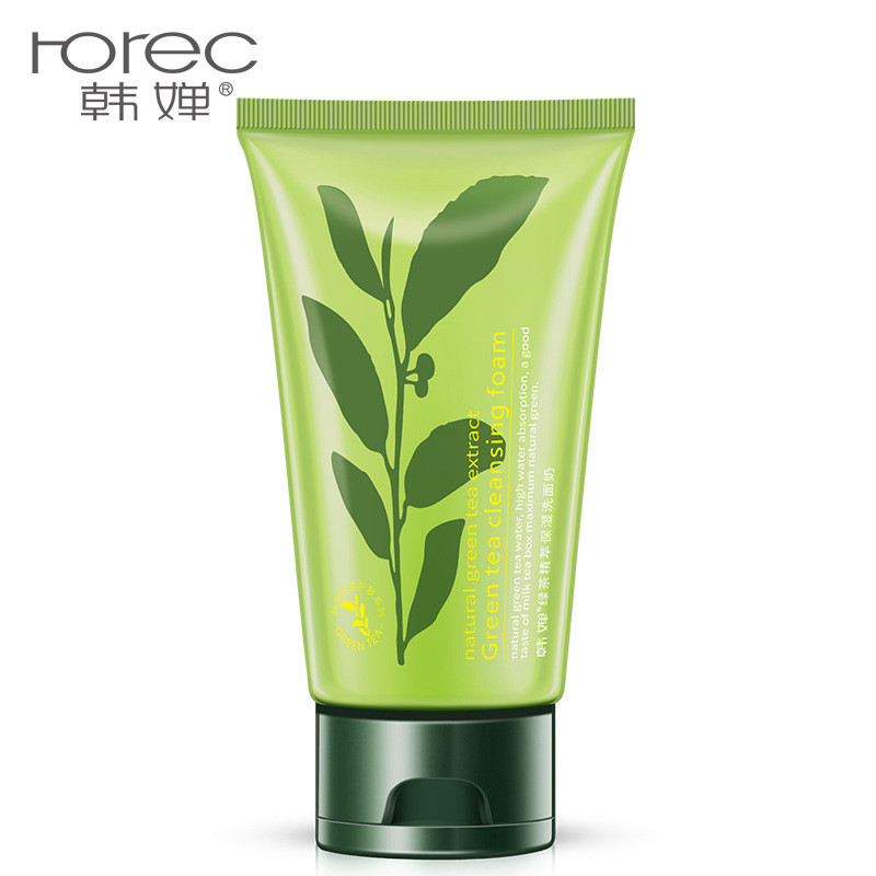 Очищаюче молочко для вмивання з зеленим чаєм ROREC GreenTea Cleansing Foam (100мл), фото 1