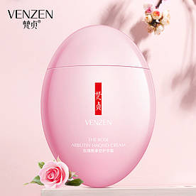 Крем для рук з трояндою і арбутином VENZEN The Rose Arbutin Hand Cream (60г)